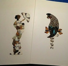 Set di 2 composizioni collage