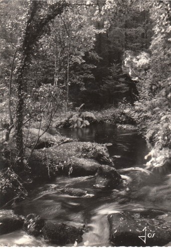 Cpsm huelgoat riviere - riviere, d'