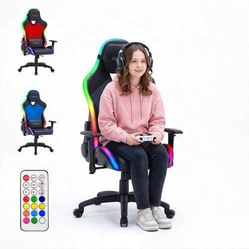 Nuwo rapture rgb sedia gaming - nuwo,