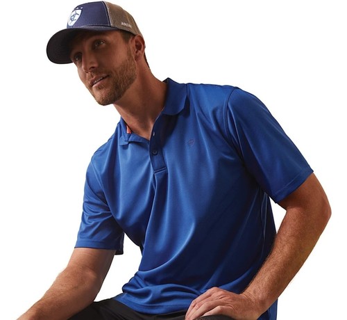 Ariat tek polo shirt men - ariat,