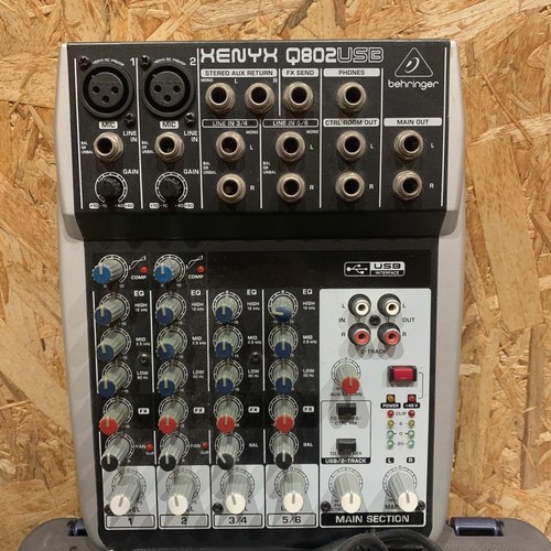 Behringer xenyx q802 usb - q802, 8