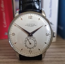 Orologio INVICTA INCASTAR Vintage ETA Cal. 1120 Carica Manuale Raro 
