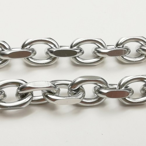 Collana catena girocollo ovale