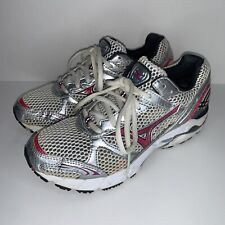 Scarpe da corsa sportive Mizuno Wave Rider 14 donna taglia W6 rosa argento sneaker