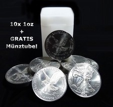 10 x 1 oz medaglia titanio +