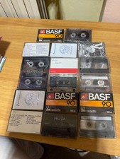 Lotto 17 Audio Cassette Registrate Usate, varie marche e durate