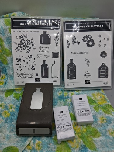Stampin bottiglia felicità - stampin, up