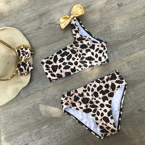 Set bikini bambina stampa