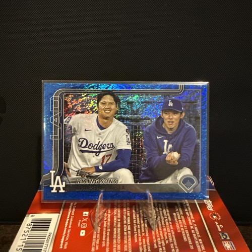 2025 topps rising sons - topps, blu