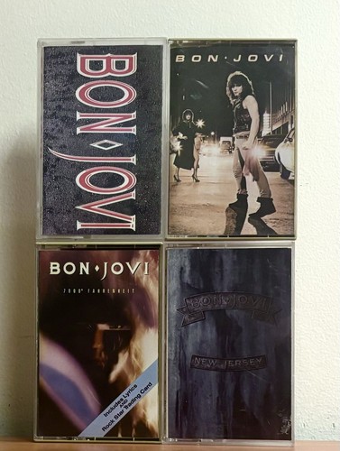Bon jovi cassette tape - tape, lot