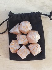 GDR RPG SET DADI POLIEDRICI 7PZ PINK