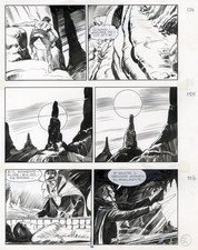 FERRI G. -Tavola originale Zagor n. 189 (Zenith 240)  L'orrendo Contagio pag. 56