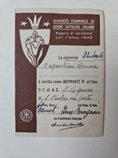 Tessera Gioventù Femminile Di