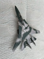 Maisto - Modellino Statico Aereo F-14 - Verde Mimetico - Die Cast Metal Airplane