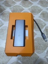 NOVOO Mulitport USB C Hub Adapter USB C, Silber