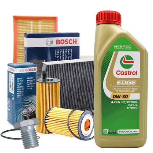 Kit tagliando olio castrol - olio,