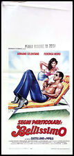 1983 * Locandina Cinema "Segni Particolari: Bellissimo - Adriano Celentano, Fede