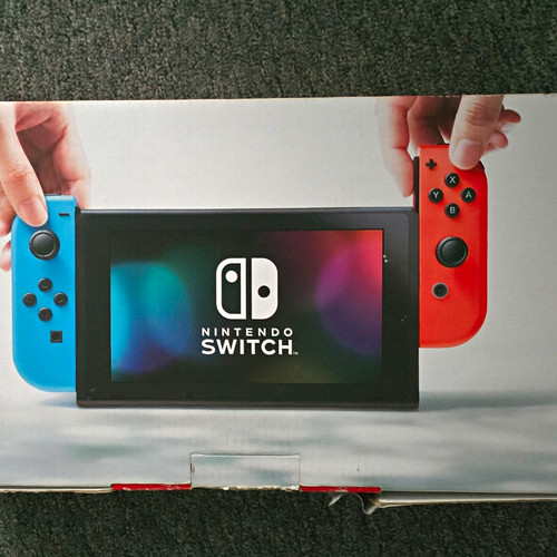 Nintendo switch console - console, neon
