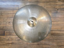 Grande francobollo cavo vintage anni 50 Avedis Zildjian 20" piatto cavalcabile 2205g