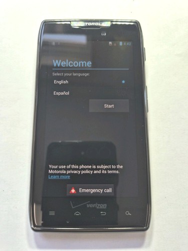 Smartphone motorola xt912m - smartphone,