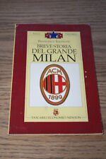 Francesco Valitutti Breve Storia Del Grande Milan Copertina Flessibile Prima Ed