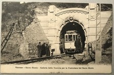 VARESE - Sacro Monte - Galleria Tramvia Tram per  la Funicolare - Prima Cappella