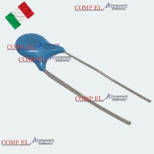 5 pezzi condensatori a disco