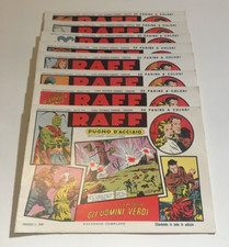 Raff Pugno d'acciaio, Alberto Guerri, Vittorio Cossio, Nerbini 1974 8 albi