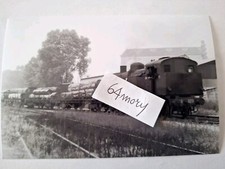 Fotografia Mestre Locomotiva a vapore FS  Gr 940.029 in manovra con carri Poz 