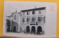 BOR)  BORGO A BUGGIANO  PALAZZO COMUNALE - ANIMATA - FP NV 1900ca