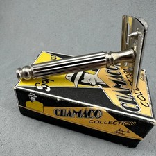 Chamaco Collection safety razor closed comb with original box