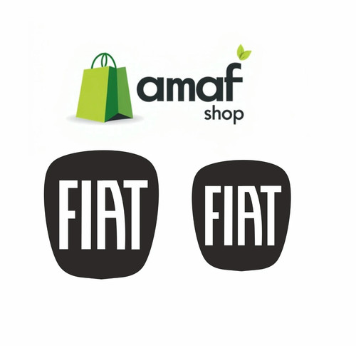 Stemma logo fiat adesivo - logo,