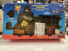 TRENO INTERATTIVO PARLANTE TOY STORY 2 GIOCHI PREZIOSI COMPLETO FUNZIONANTE