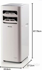 ARIETE POLAR 8 9020 CONDIZIONATORE PORTATILE 8500BTU 1000W VASCHETTA 32L CLASS A