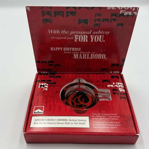 Posacenere vetro marlboro - posacenere, in