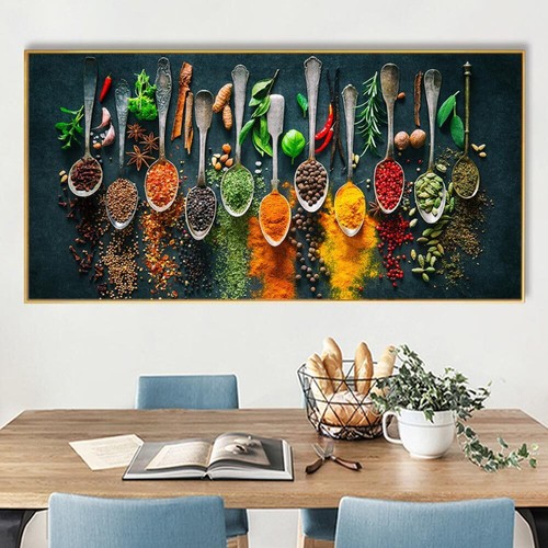 Quadro tela cucina stampe - tela,