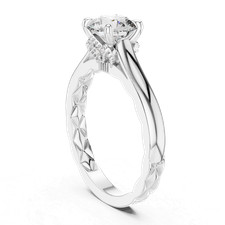 Anello da uomo con diamanti