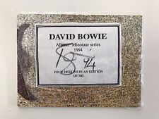 David Bowie Albion: Minotaur Series 4 x Postcard Set Signed 1994
