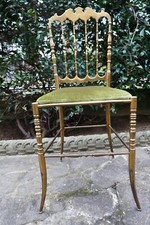 Giuseppe Gaetano Descalzi 1950 (Sedia in acciaio Chiavari)