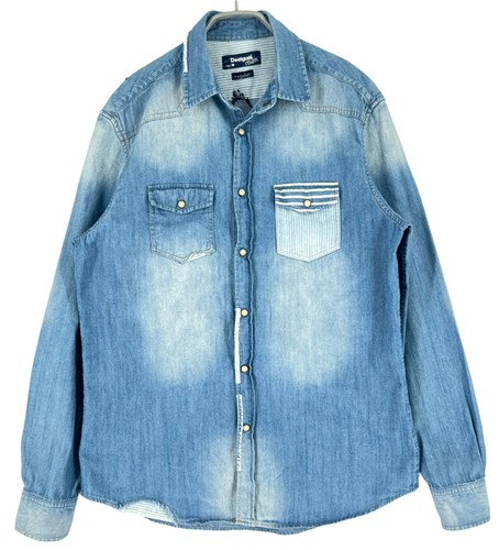 Desigual camicia jeans casual - jeans,