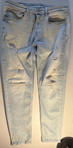 Jeans skinny uomo zara effetto - skinny,