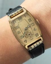 ANTICO OROLOGIO POLSO Rodi & Wienerberger RW epoca WRIST WATCH Walz Gold Doublé