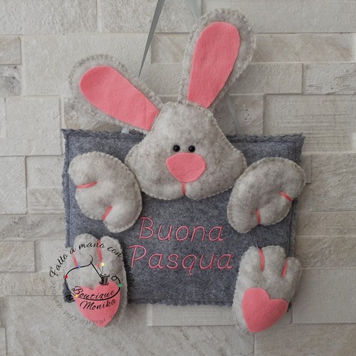 Fuoriporta targhetta pasqua - fuoriporta,