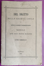 DEL DRITTO NELLA SOCIETA'