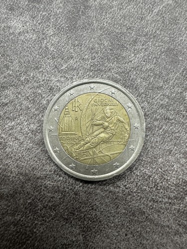 Moneta euro giochi invernali - 2,