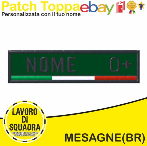 Patch personalizzata toppa - patch,