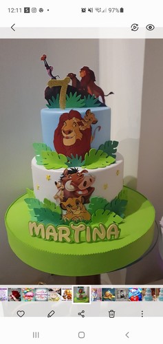 Torta finta leone - finta, re