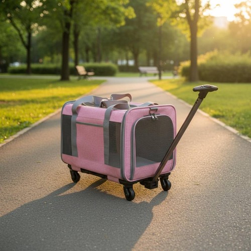 Borsa trasportino con - trasportino, ruote