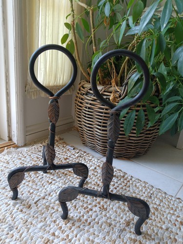 Camino andirons vintage - vintage, in