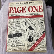 Page One Major Events as